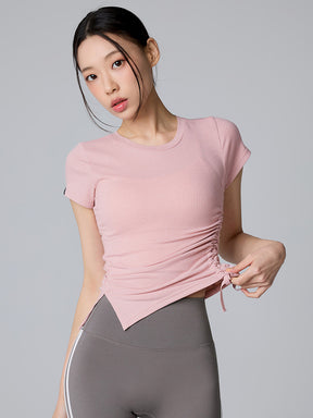 XTFST10J3 ソフトリブ サイドリボン付き 2WAY 半袖