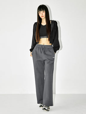 【NEW COLOR】XTFTP11J3 裏起毛 コットン混 ワイドパンツ (単品)