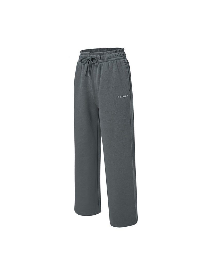 【NEW COLOR】XTFTP11J3 裏起毛 コットン混 ワイドパンツ (単品)