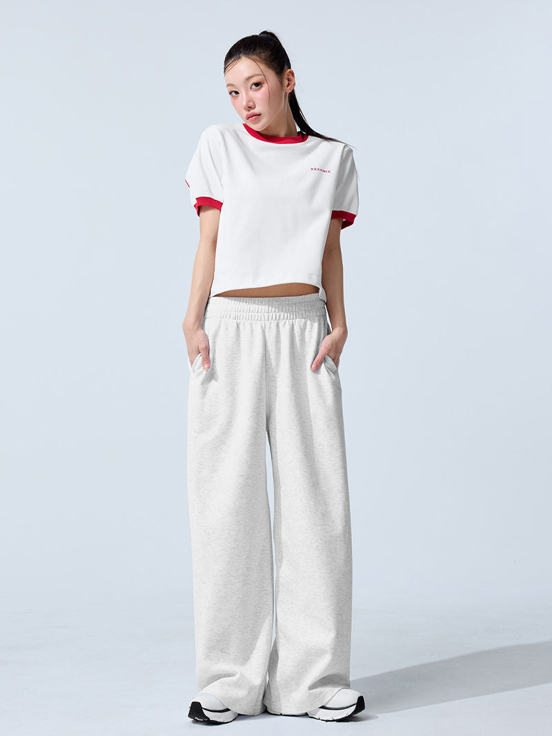 コットン混 ワイドパンツ (単品)