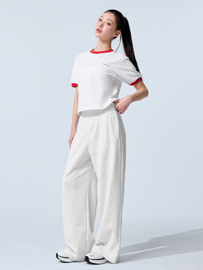 コットン混 ワイドパンツ (単品)