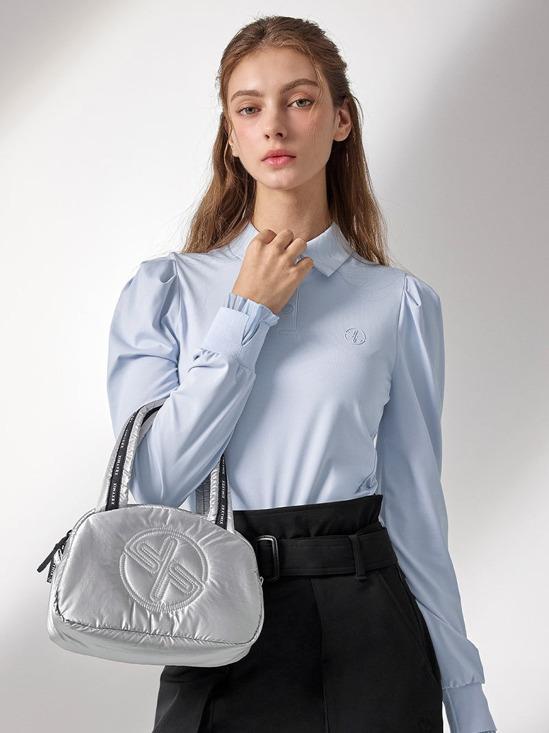 グロッシー 中綿入り トートバッグ