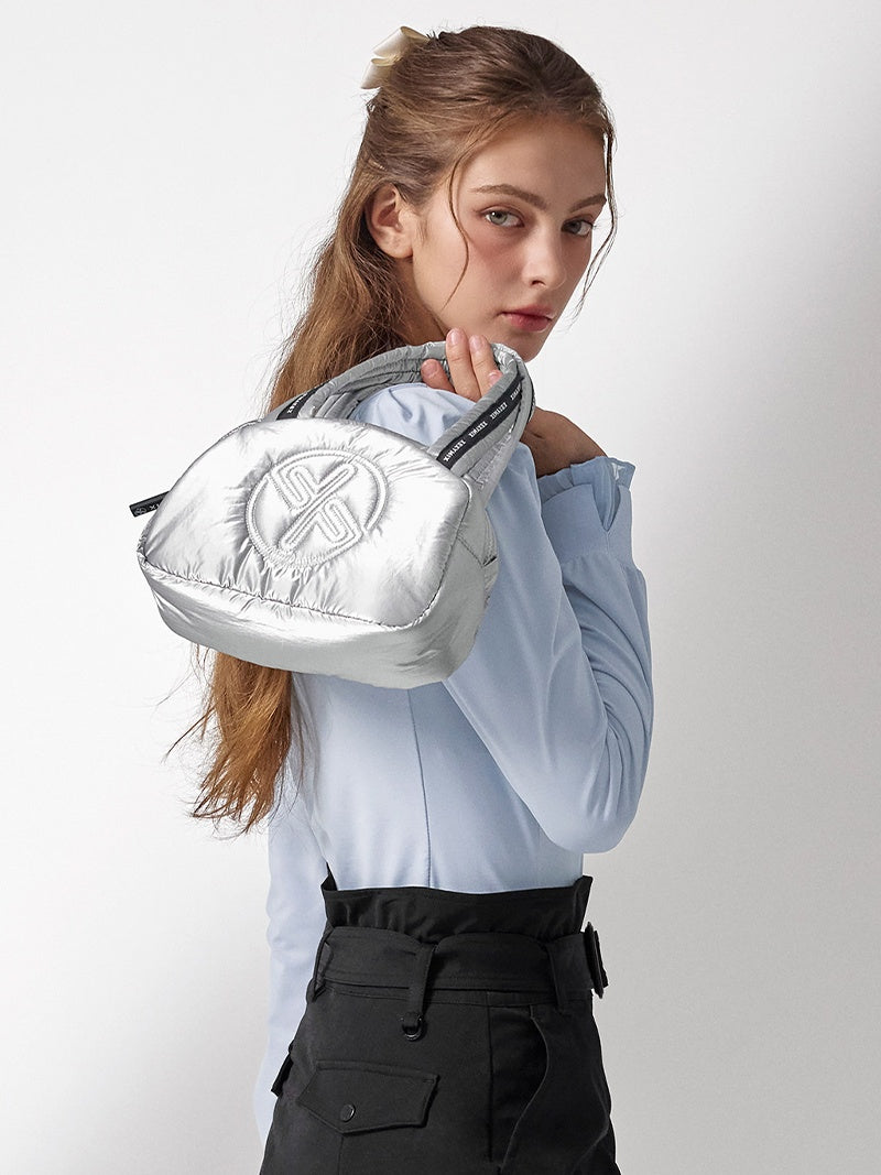 グロッシー 中綿入り トートバッグ