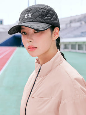 RX ブラック キルティング キャップ