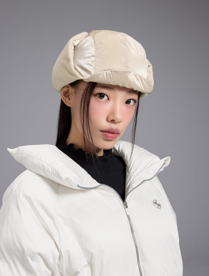 グロッシー 中綿 イヤーフラップキャップ