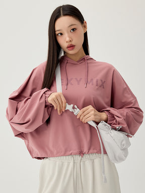 リボン シャーリング クロスバック