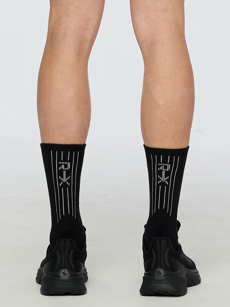 RX リフレクティブ クッション クルーソックス