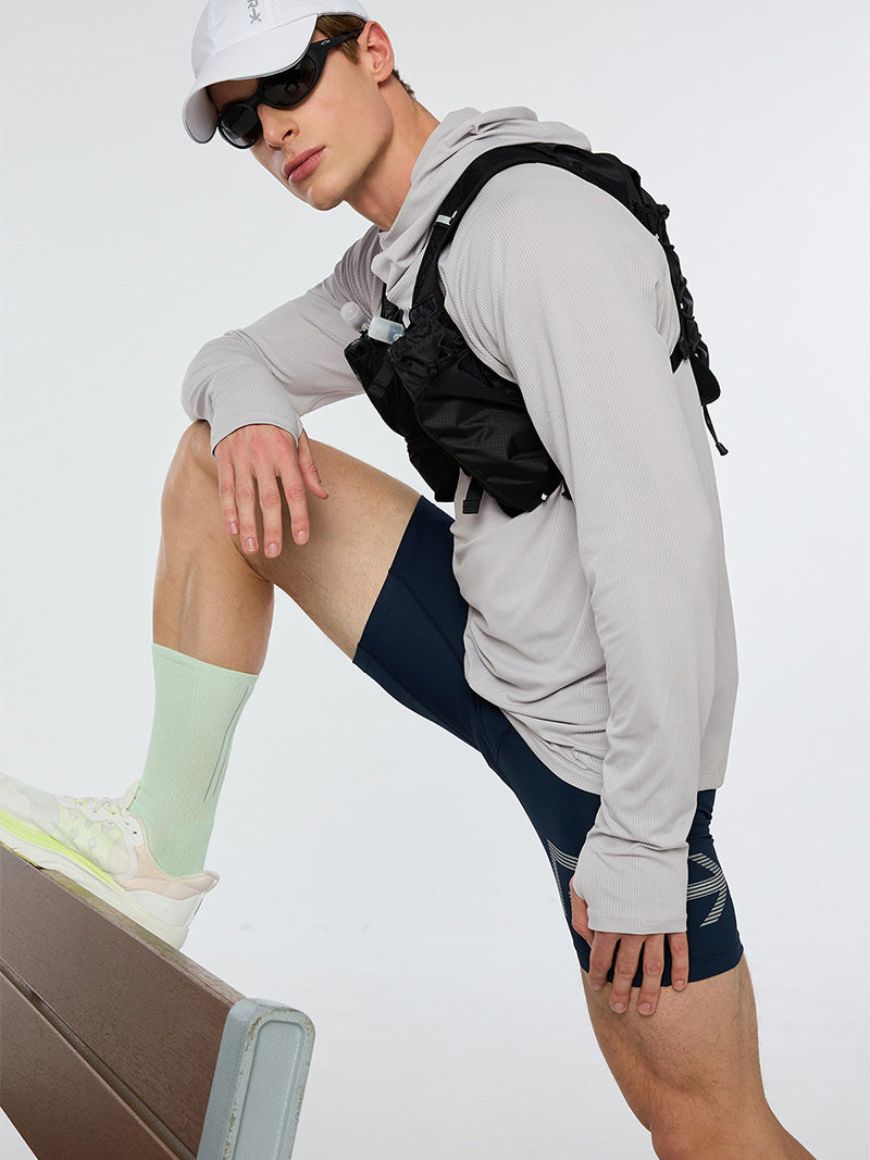 RX リフレクティブ クッション クルーソックス