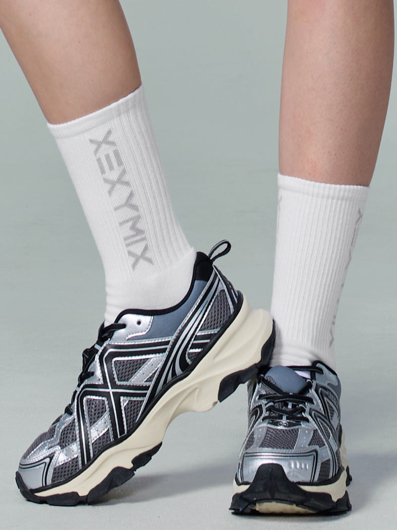 レタリングロゴ クルーソックス