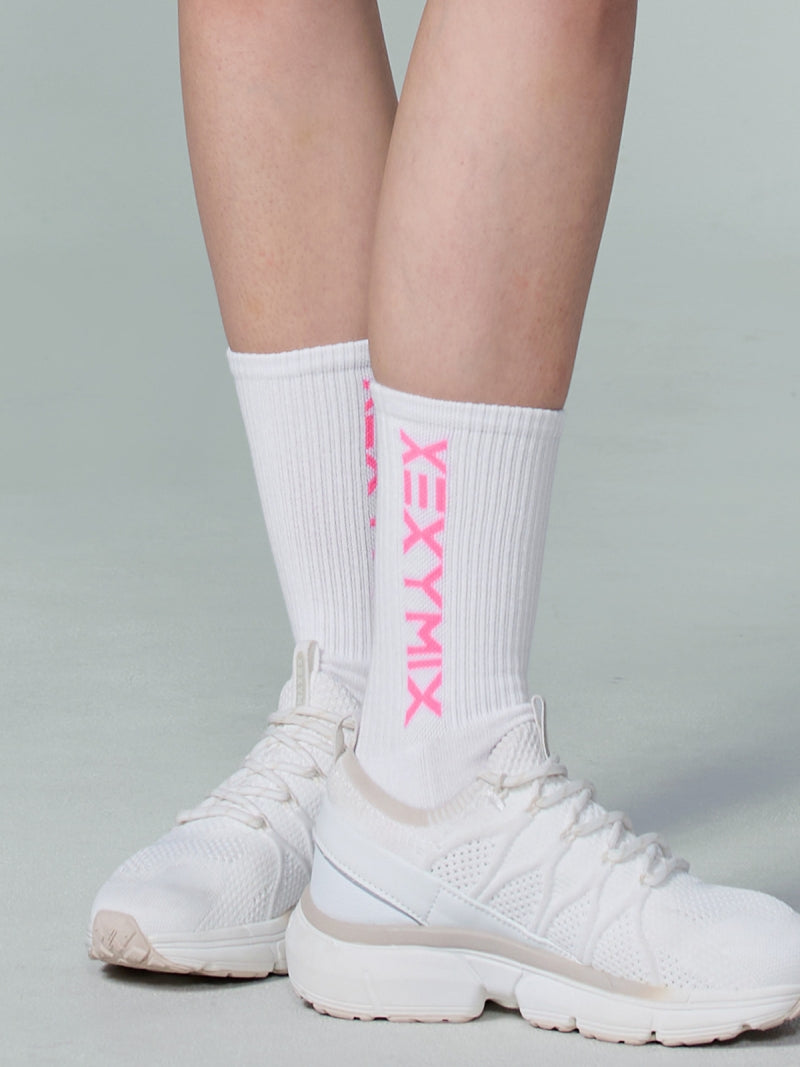 レタリングロゴ クルーソックス