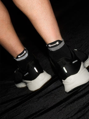 RX リラックション リフレクティブ アンクルソックス