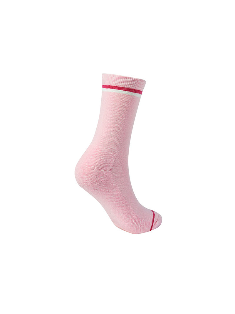 フィールド ダブルライン クルーソックス