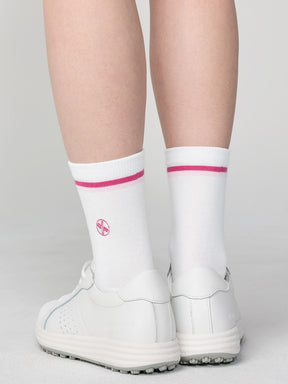 フィールド ダブルライン クルーソックス