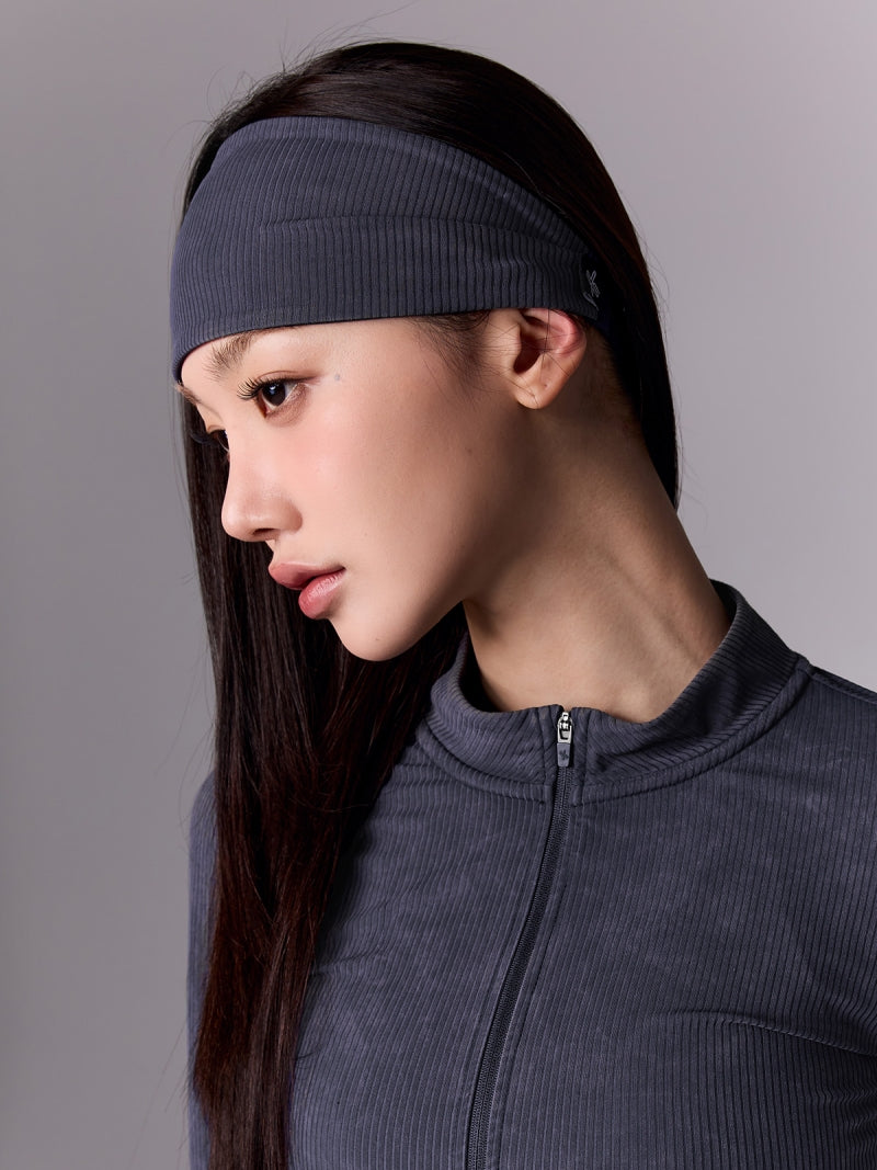 ミネラルウォッシュ リブ ヘアバンド