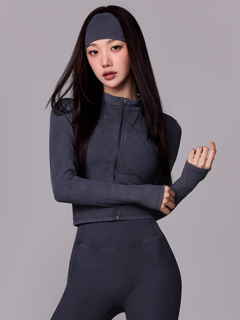 ミネラルウォッシュ リブ ヘアバンド