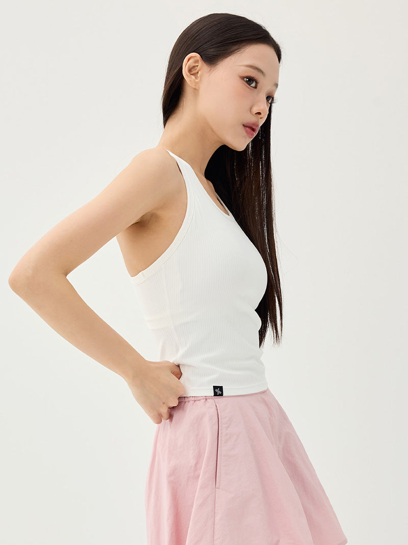 XWFBR03J1 ソフトリブ レーサーバック ブラトップ