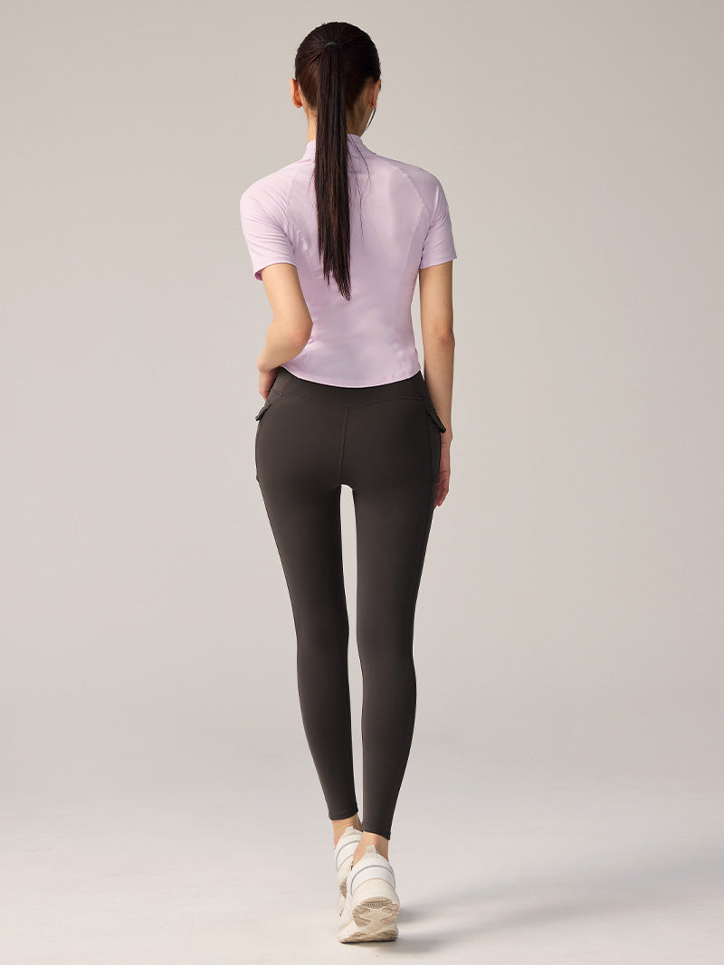 XWFLG01H3 BLACK LABEL シグネチャー360N カーゴ風 レギンス