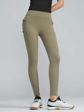 XWFLG01H3 BLACK LABEL シグネチャー360N カーゴ風 レギンス