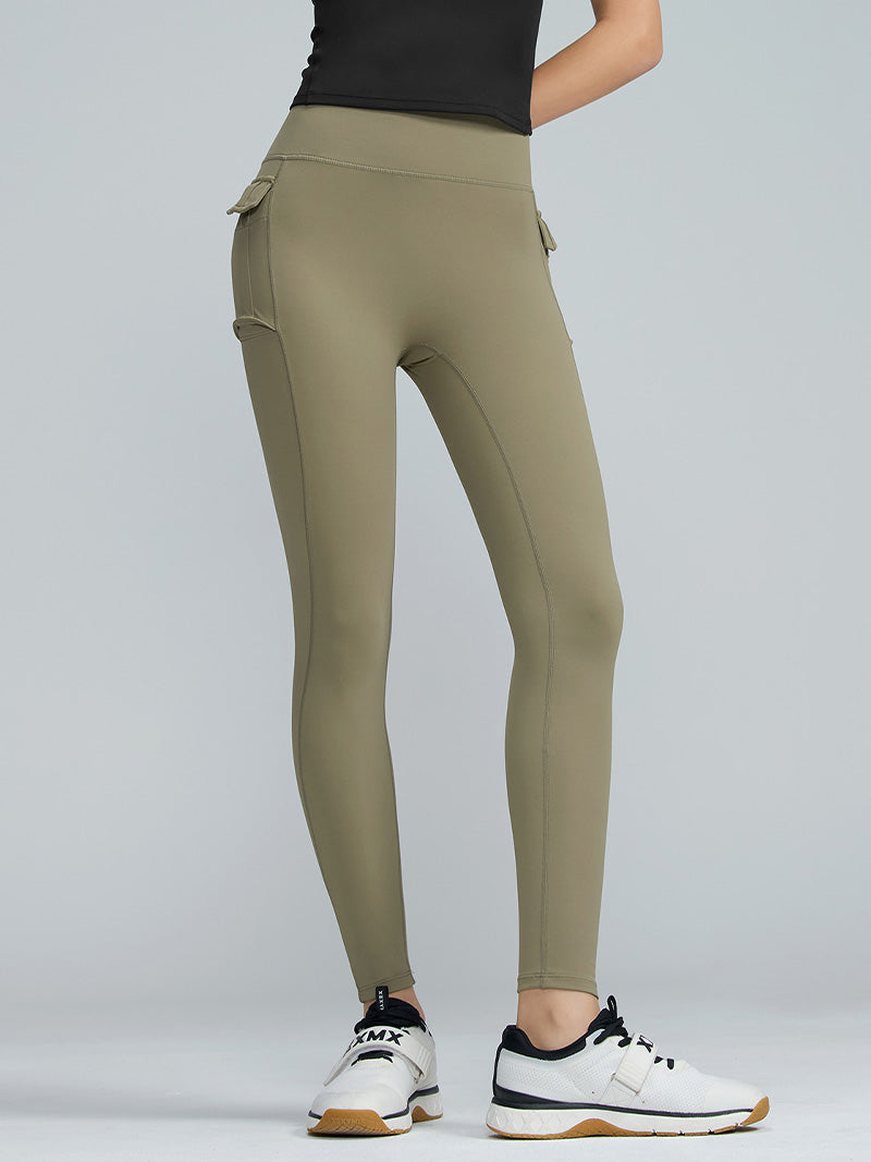 XWFLG01H3 BLACK LABEL シグネチャー360N カーゴ風 レギンス