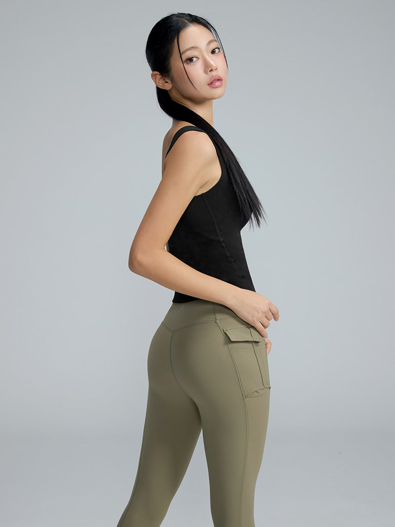 XWFLG01H3 BLACK LABEL シグネチャー360N カーゴ風 レギンス