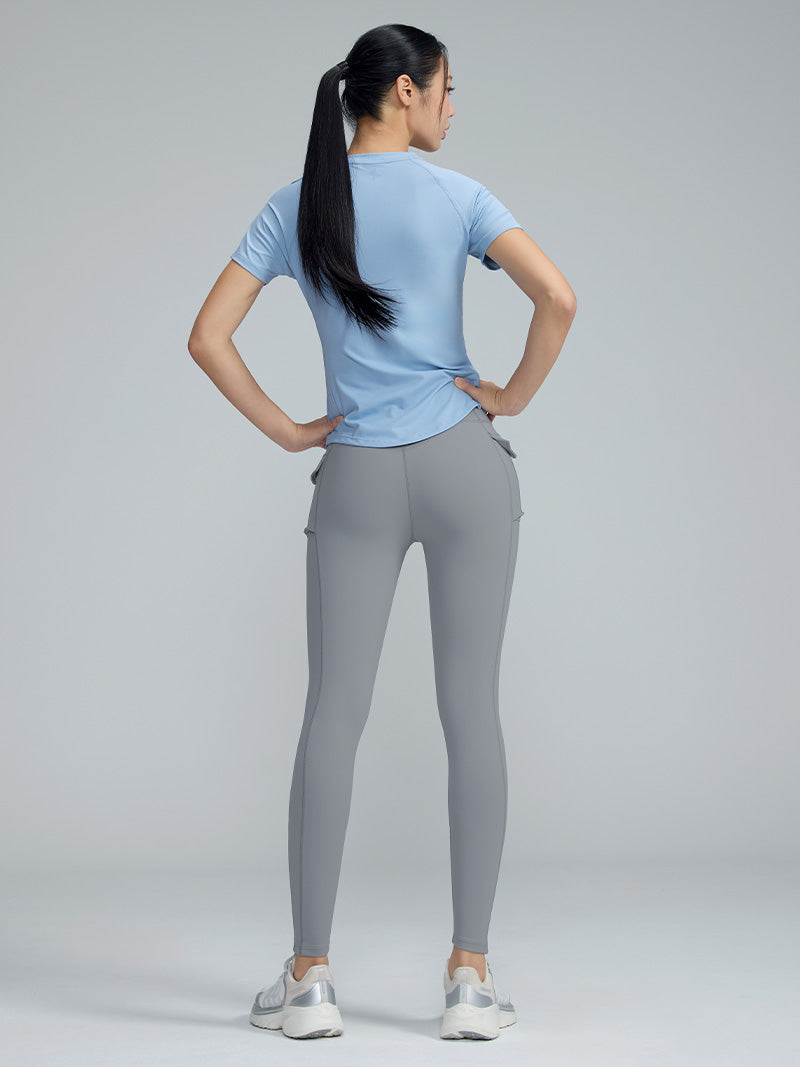 XWFLG01H3 BLACK LABEL シグネチャー360N カーゴ風 レギンス