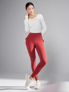 XWFLG01H3 BLACK LABEL シグネチャー360N カーゴ風 レギンス