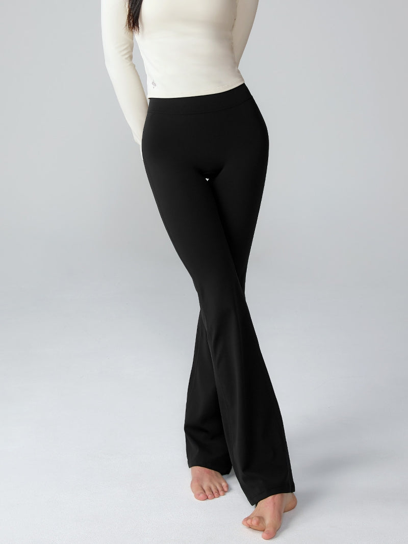 BLACK LABEL シグネチャー パワーライズ フレアレギンス ショート丈&ロング丈