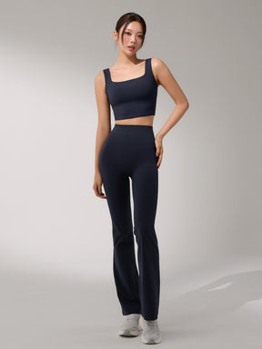 BLACK LABEL シグネチャー パワーライズ フレアレギンス ショート丈&ロング丈