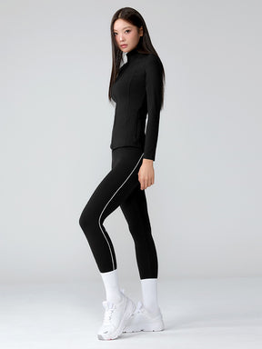 XWFLG17J3 BLACK LABEL SIGNATUER 360N アクティブフィット レギンス (単品)