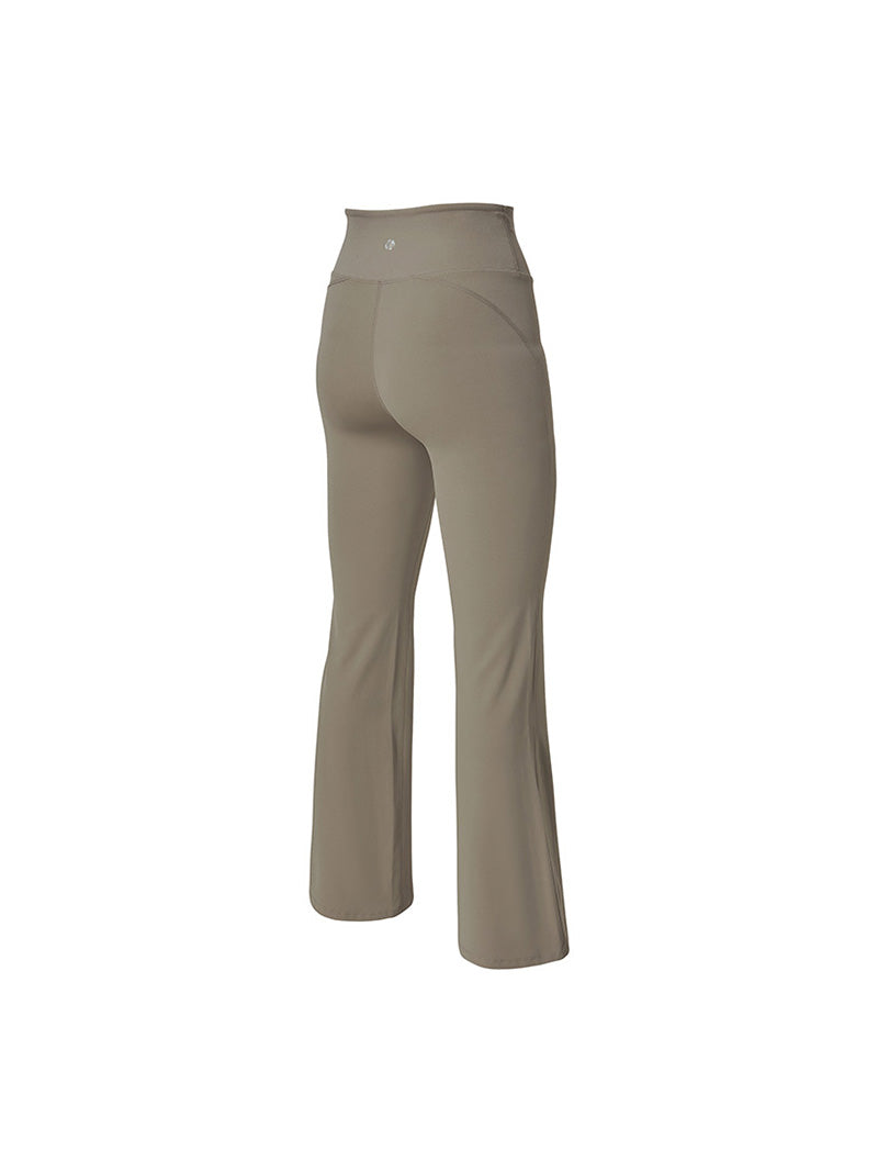 【裏起毛】BLACK LABEL シグネチャー パワーライズ フレアレギンス ショート丈&ロング丈