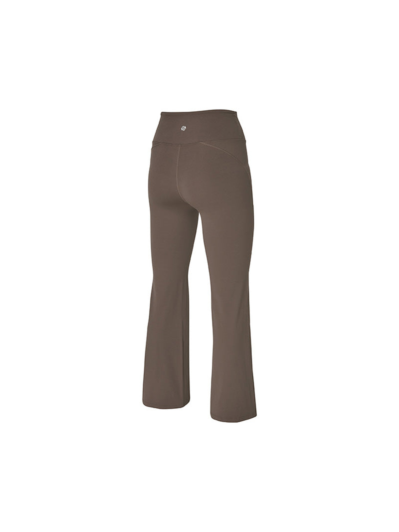 【裏起毛】BLACK LABEL シグネチャー パワーライズ フレアレギンス ショート丈&ロング丈