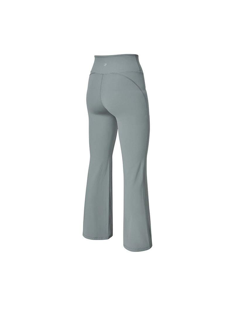 【裏起毛】BLACK LABEL シグネチャー パワーライズ フレアレギンス ショート丈&ロング丈