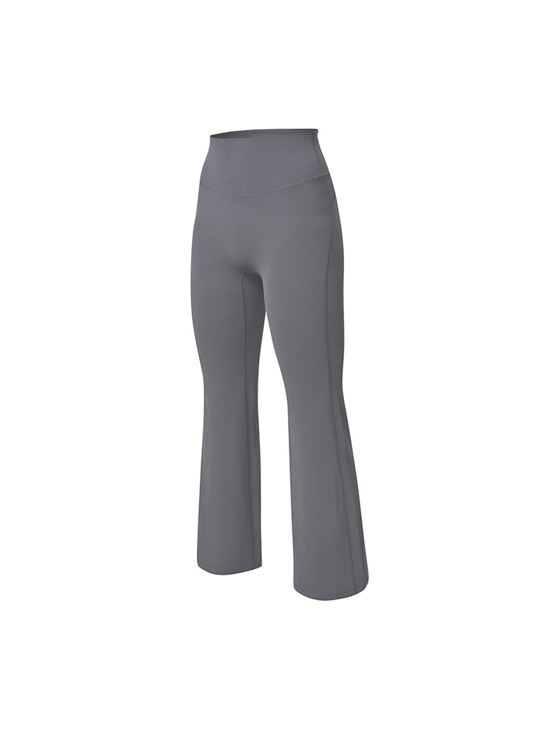 【裏起毛】BLACK LABEL シグネチャー パワーライズ フレアレギンス ショート丈&ロング丈