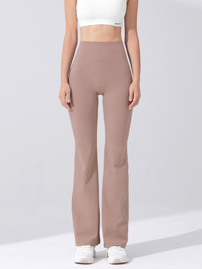 【裏起毛】BLACK LABEL シグネチャー パワーライズ フレアレギンス ショート丈&ロング丈