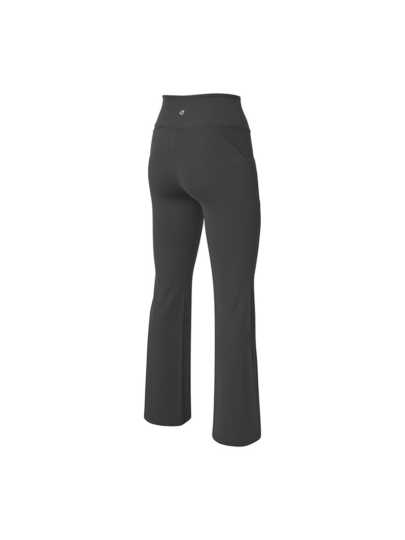 【裏起毛】BLACK LABEL シグネチャー パワーライズ フレアレギンス ショート丈&ロング丈