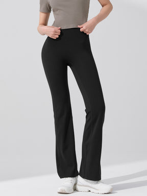 BLACK LABEL シグネチャー パワーライズ フレアレギンス ショート丈&ロング丈