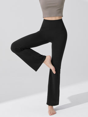 BLACK LABEL シグネチャー パワーライズ フレアレギンス ショート丈&ロング丈