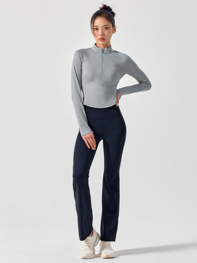 BLACK LABEL シグネチャー パワーライズ フレアレギンス ショート丈&ロング丈