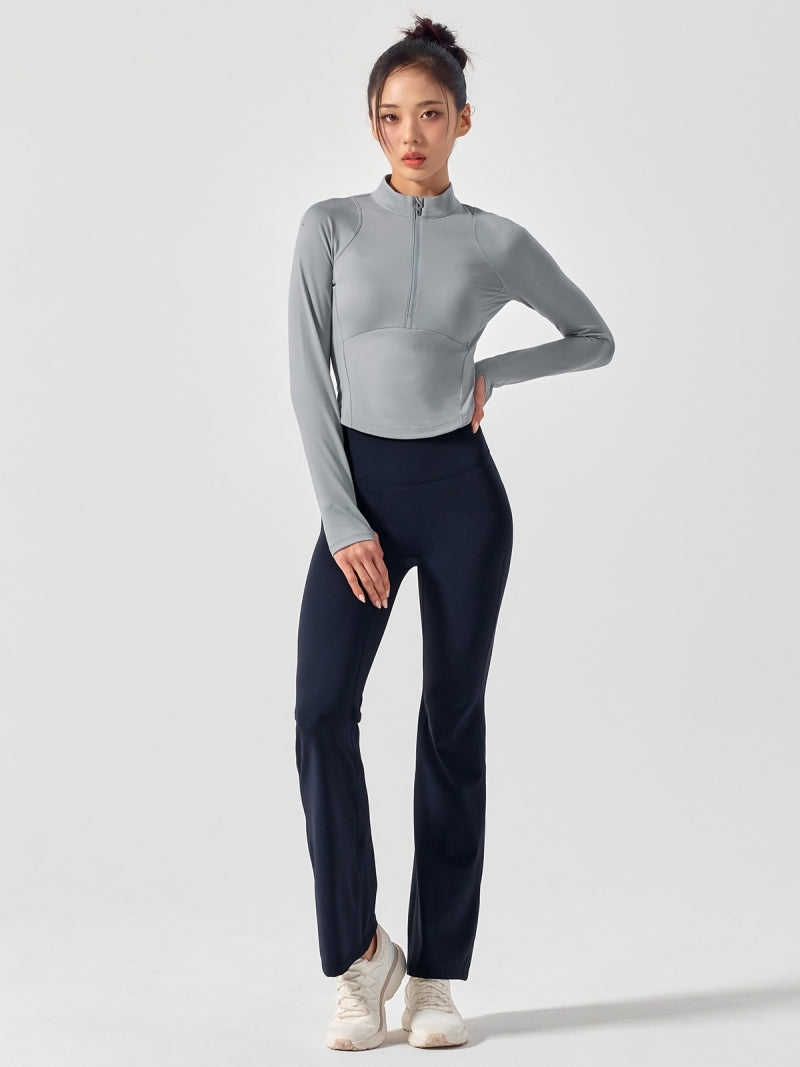 BLACK LABEL シグネチャー パワーライズ フレアレギンス ショート丈&ロング丈