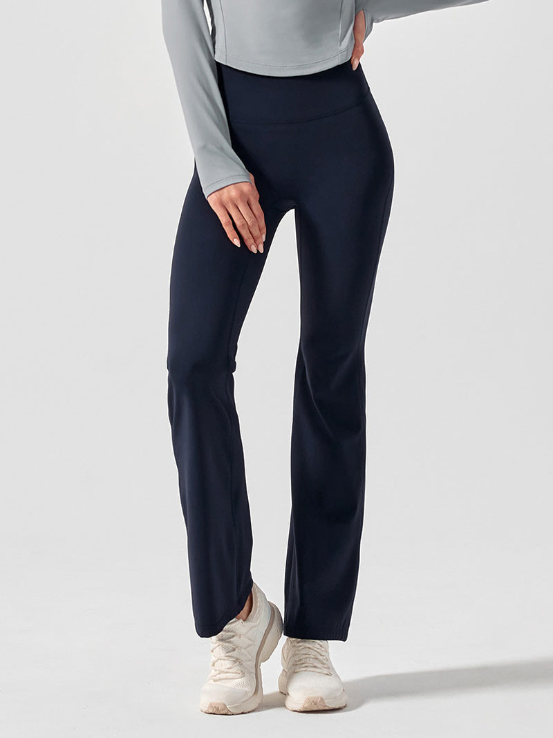 BLACK LABEL シグネチャー パワーライズ フレアレギンス ショート丈&ロング丈