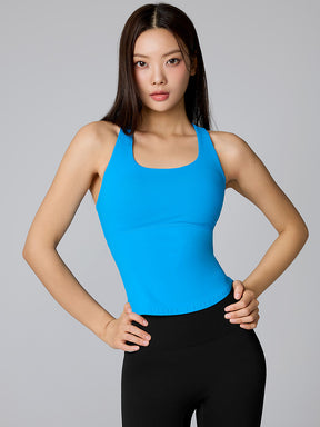 XWFSL03H2 クロス&スリット入り バックコンシャス ブラトップ