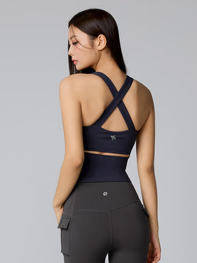 XWFSL03H2 クロス&スリット入り バックコンシャス ブラトップ