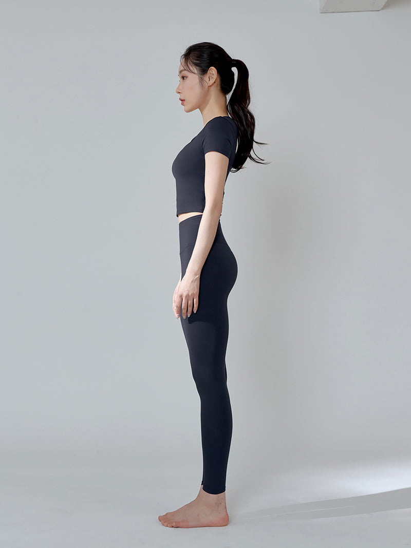 XT4312F XELLA INTENTION 半袖クロップド (単品)