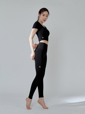 XT4312F XELLA INTENTION 半袖クロップド (単品)