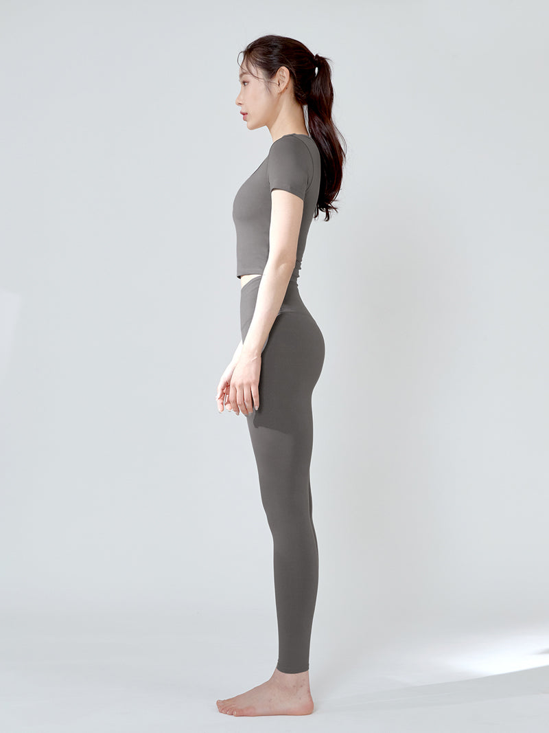 XT4312F XELLA INTENTION 半袖クロップド (単品)