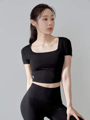 XT4312F XELLA INTENTION 半袖クロップド (単品)