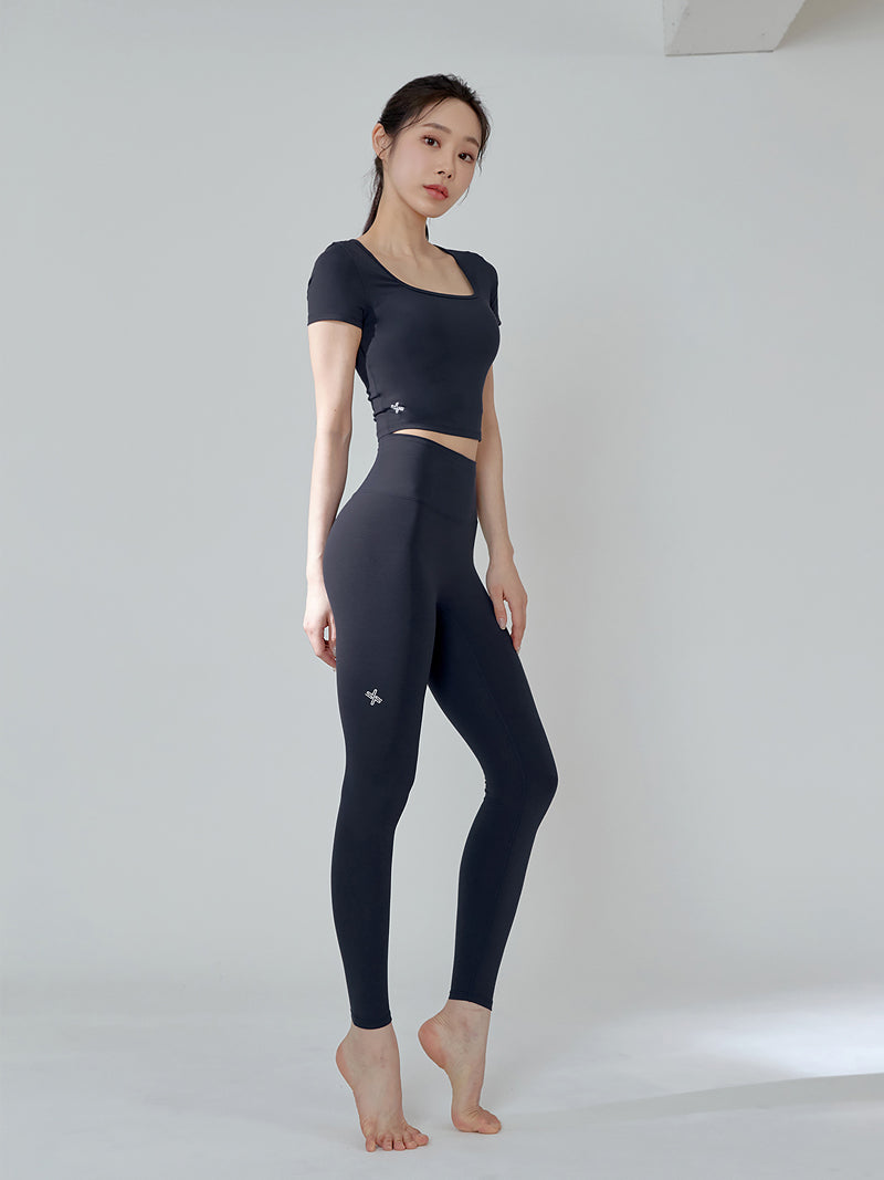 XT4312F XELLA INTENTION 半袖クロップド (単品)