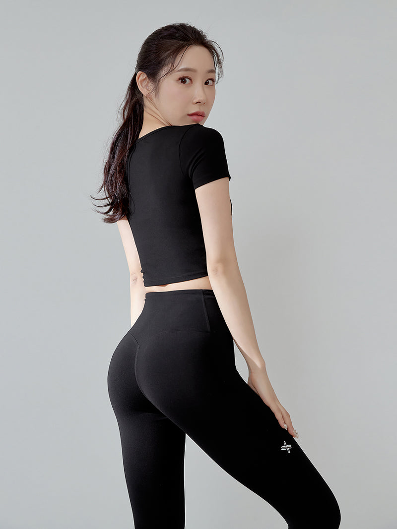 XT4312F XELLA INTENTION 半袖クロップド (単品)