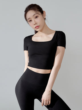 XT4312F XELLA INTENTION 半袖クロップド (単品)