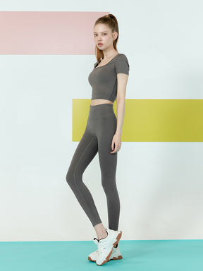 XT4312F XELLA INTENTION 半袖クロップド (単品)